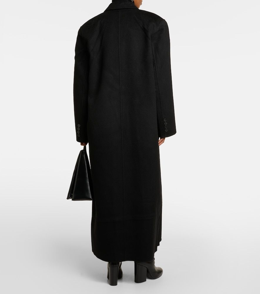 Gaia oversized wool-blend coat - The Frankie Shop - Modalova