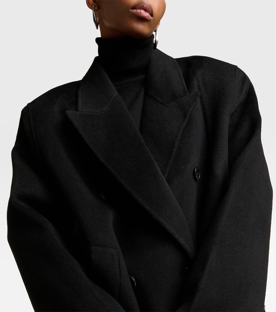 Gaia oversized wool-blend coat - The Frankie Shop - Modalova