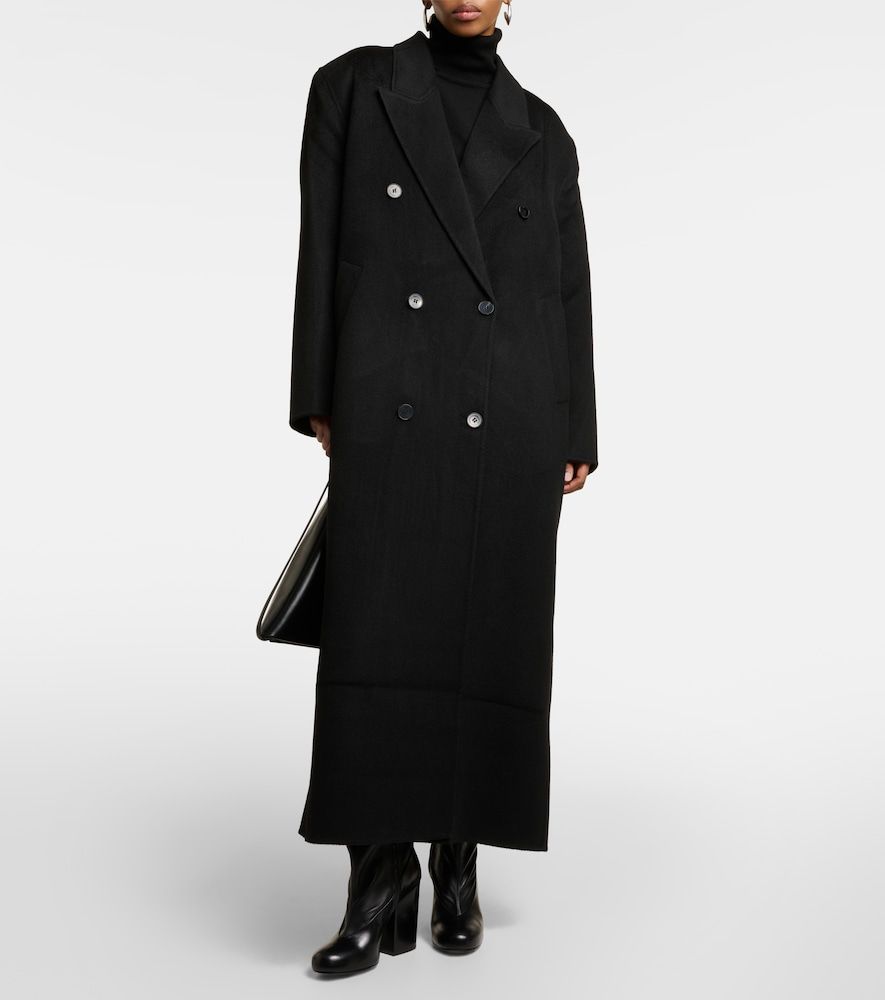 Gaia oversized wool-blend coat - The Frankie Shop - Modalova