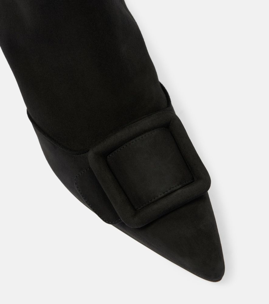 Ankle Boots Baylow 60 aus Veloursleder - Manolo Blahnik - Modalova