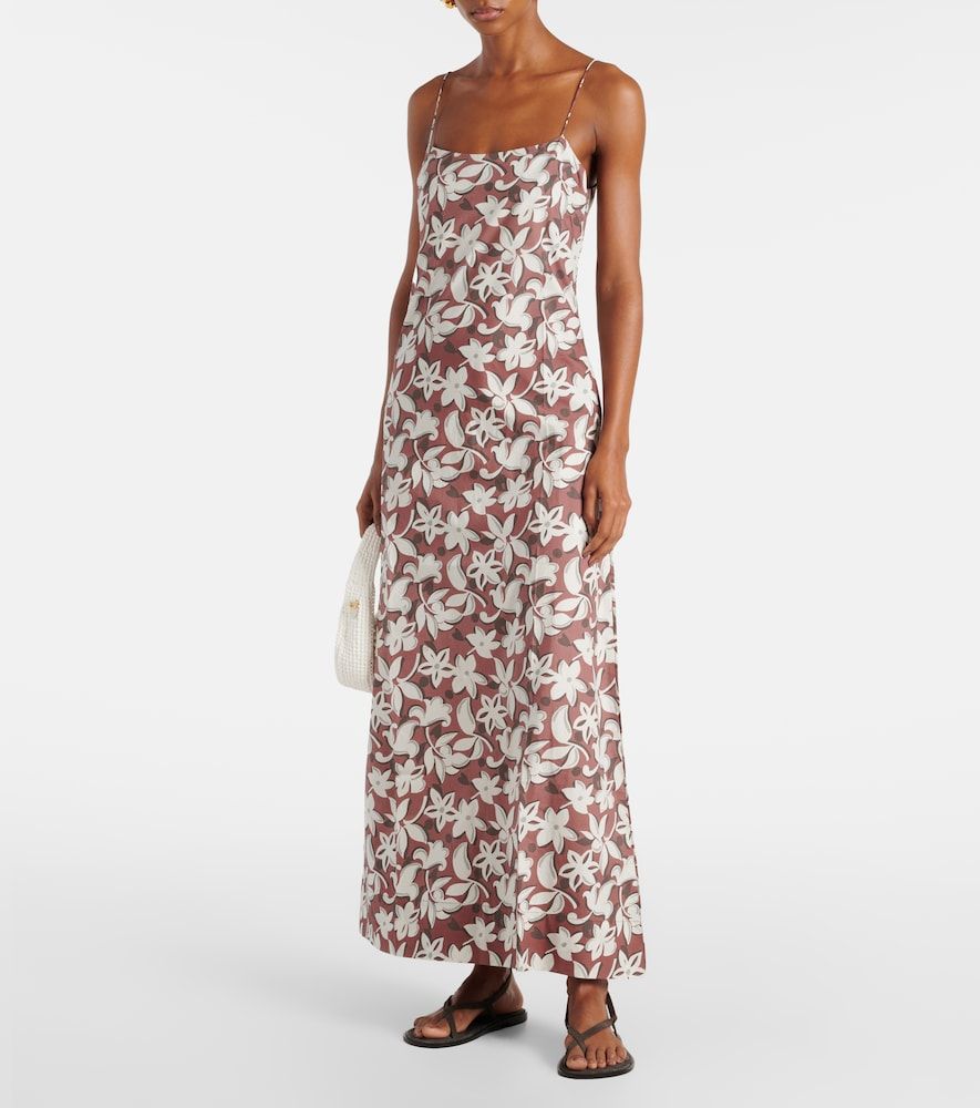 Vestido largo Alskar de algodón floral - Faithfull - Modalova