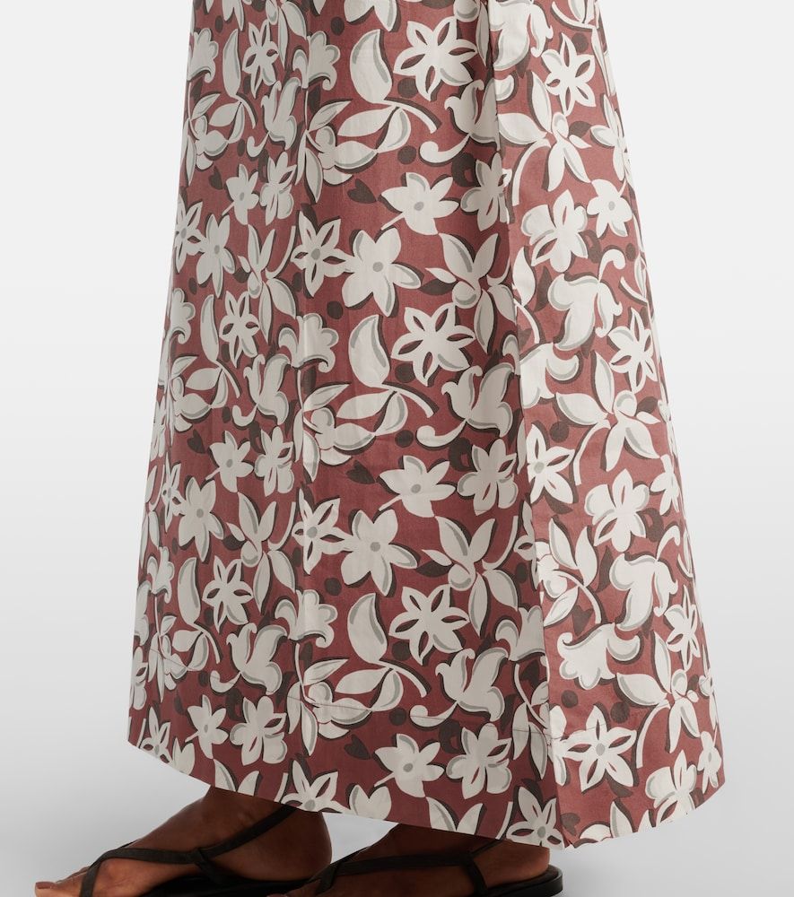 Vestido largo Alskar de algodón floral - Faithfull - Modalova