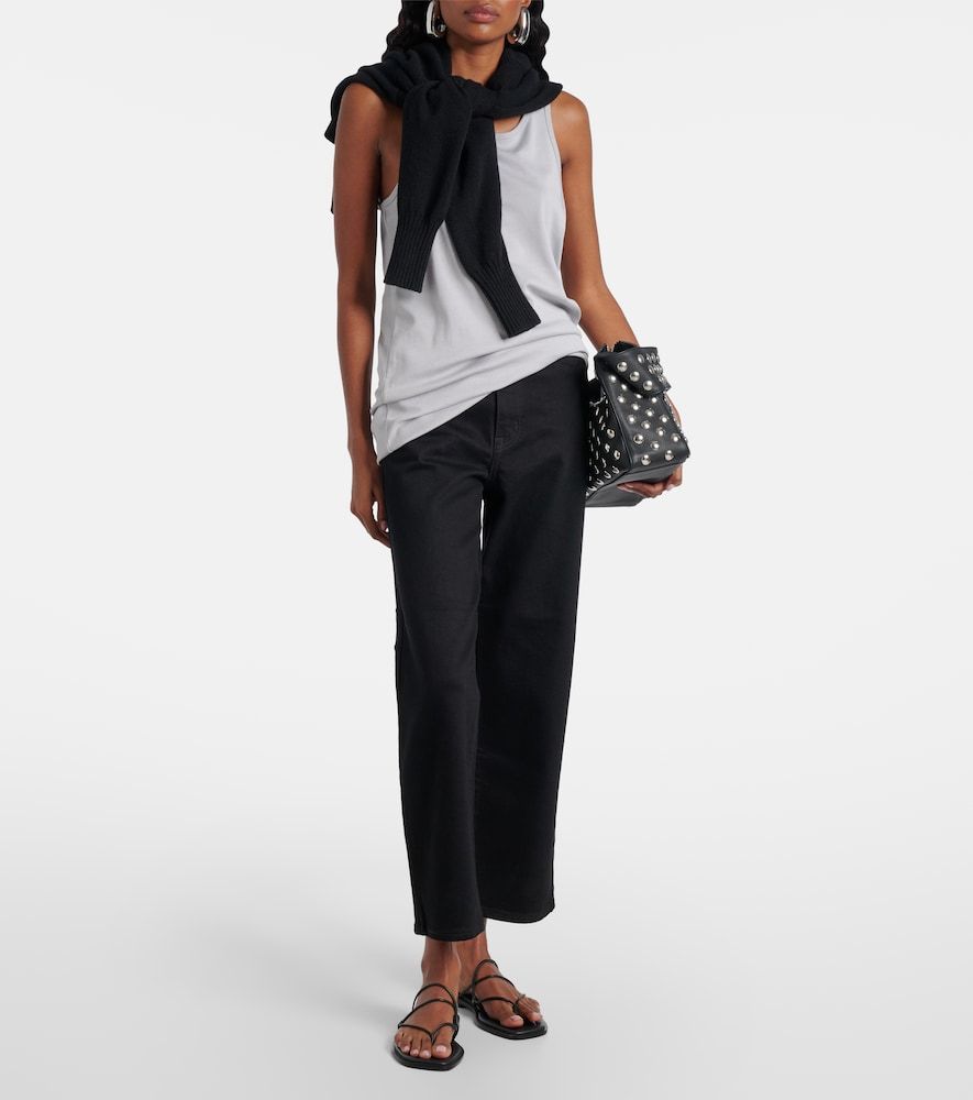 Mid-Rise Cropped Straight Jeans London - SLVRLAKE - Modalova
