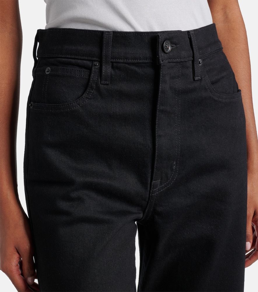 Mid-Rise Cropped Straight Jeans London - SLVRLAKE - Modalova