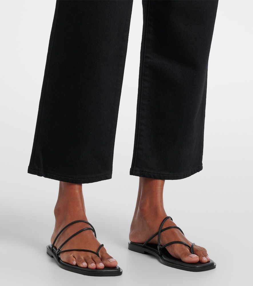 Mid-Rise Cropped Straight Jeans London - SLVRLAKE - Modalova