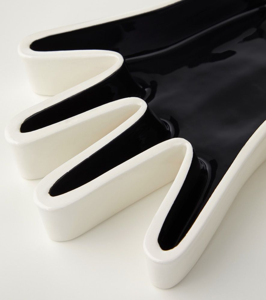 Bandeja decorativa Impronta Mano de cerámica - Cassina - Modalova