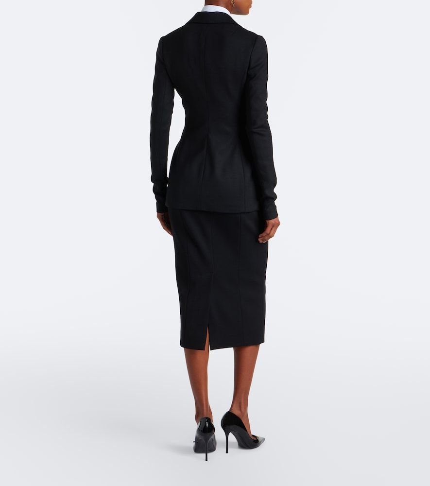 Wool-blend pencil skirt - Dolce&Gabbana - Modalova