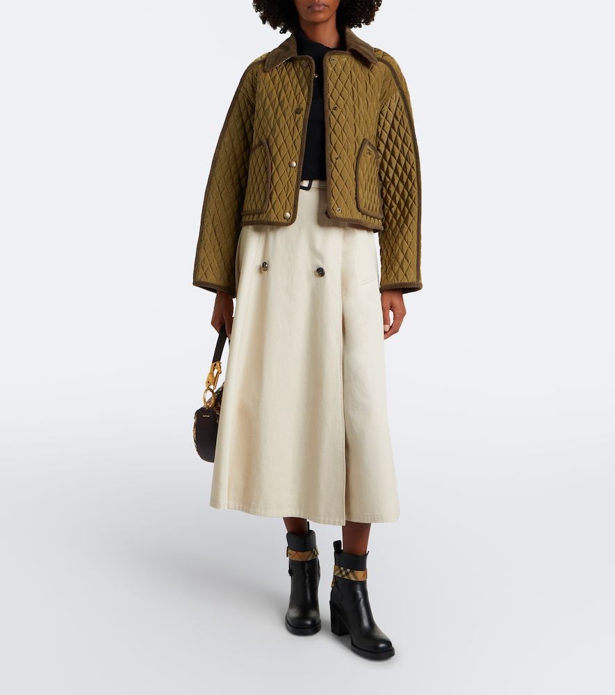 Ankle Boots Huntley aus Leder - Burberry - Modalova