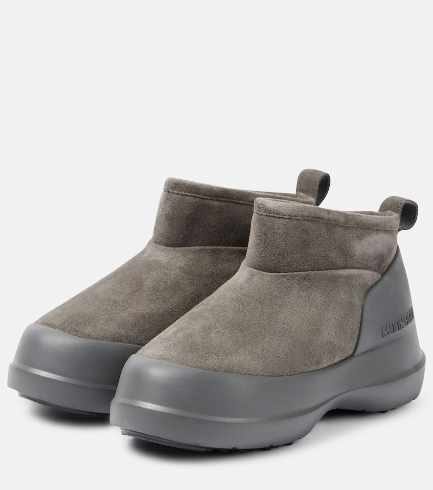 Botas de nieve Luna Low de ante - Moon Boot - Modalova