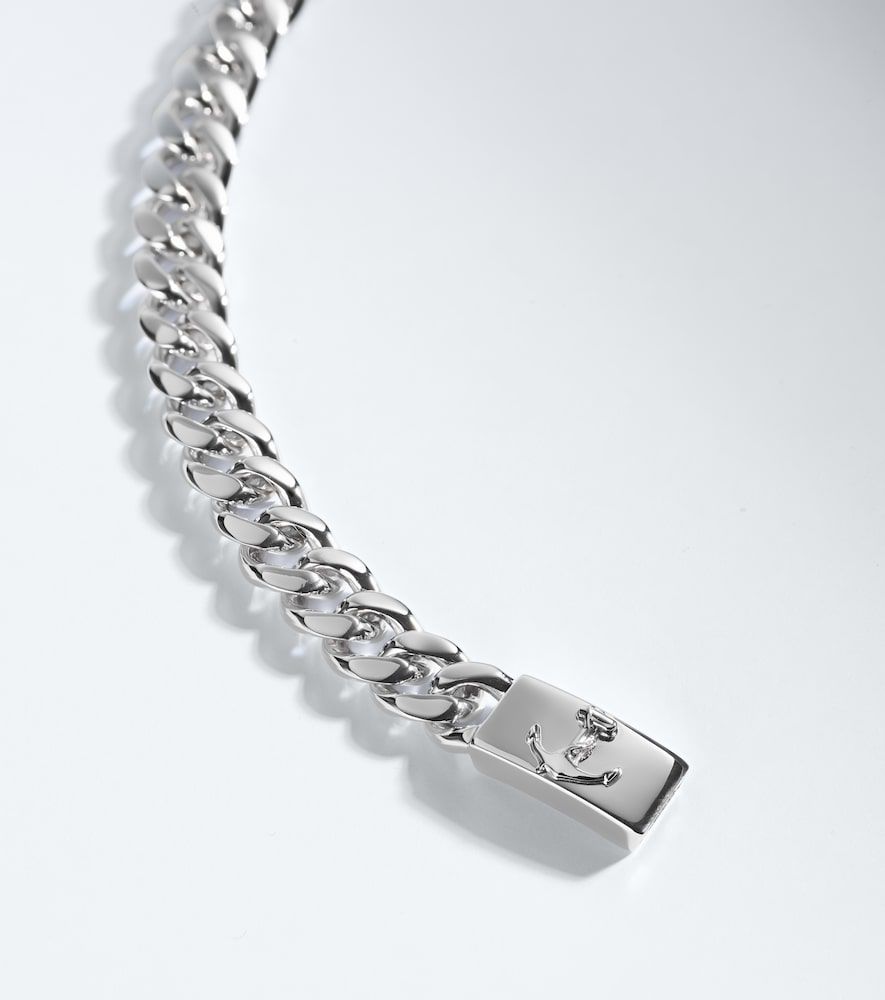 Armband Anchor Lock aus Sterlingsilber, rhodiniert - Mateo - Modalova