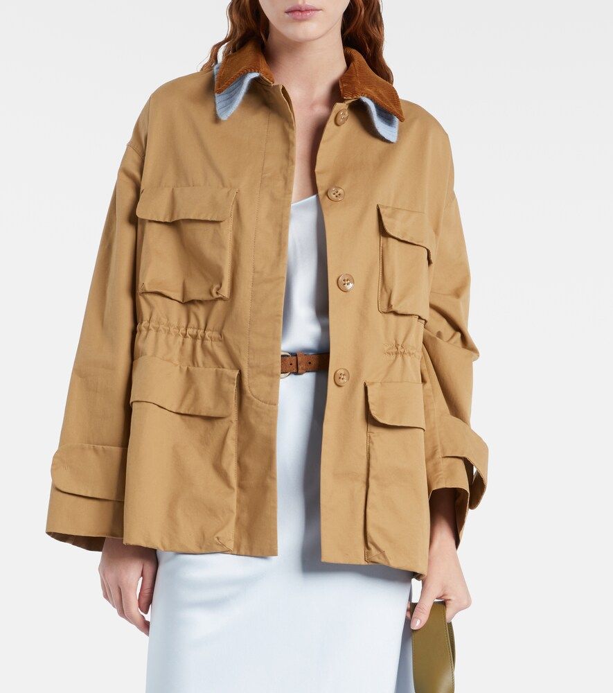 Chaqueta utilitaria de algodón - Dorothee Schumacher - Modalova