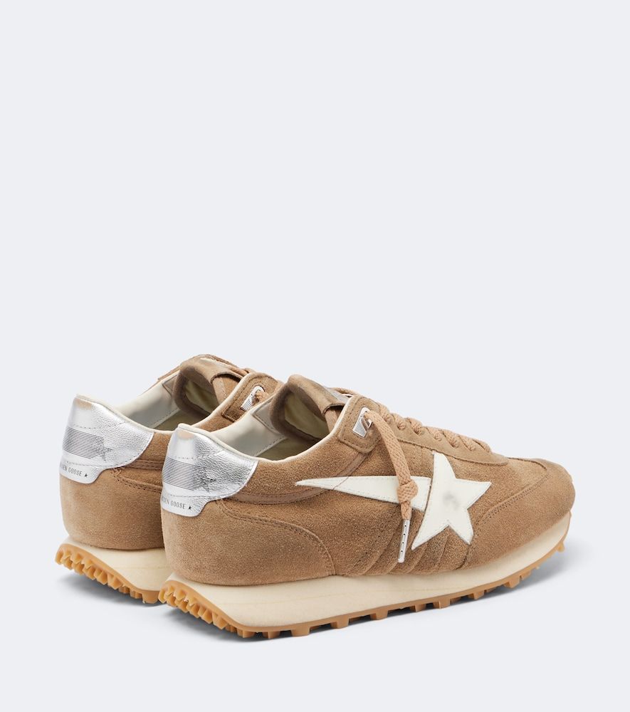 Running Marathon suede sneakers - Golden Goose - Modalova