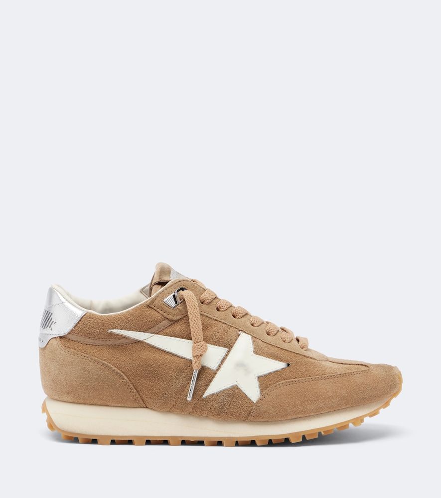 Running Marathon suede sneakers - Golden Goose - Modalova
