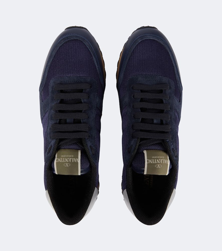 Zapatillas Rockrunner con ante - Valentino Garavani - Modalova