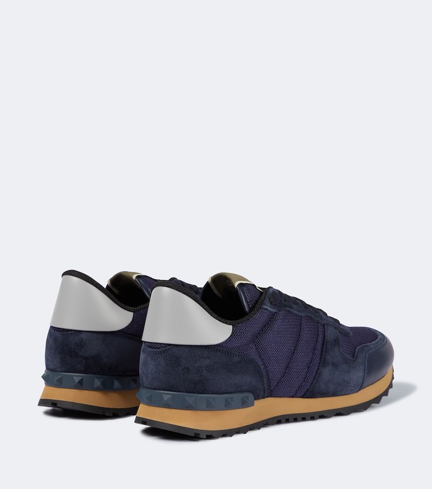 Zapatillas Rockrunner con ante - Valentino Garavani - Modalova