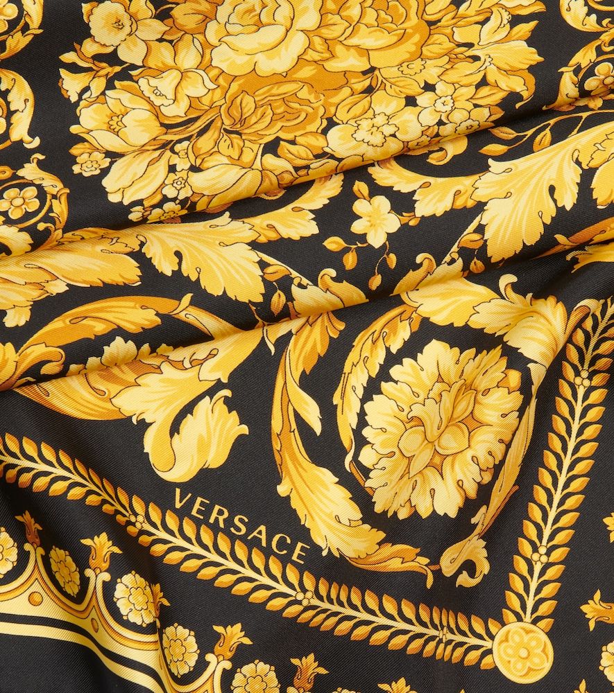 Versace Foulard Barocco in seta - Versace - Modalova