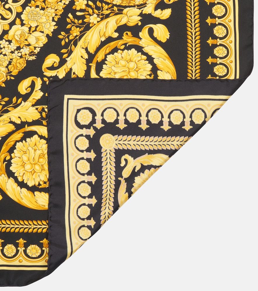 Versace Foulard Barocco in seta - Versace - Modalova