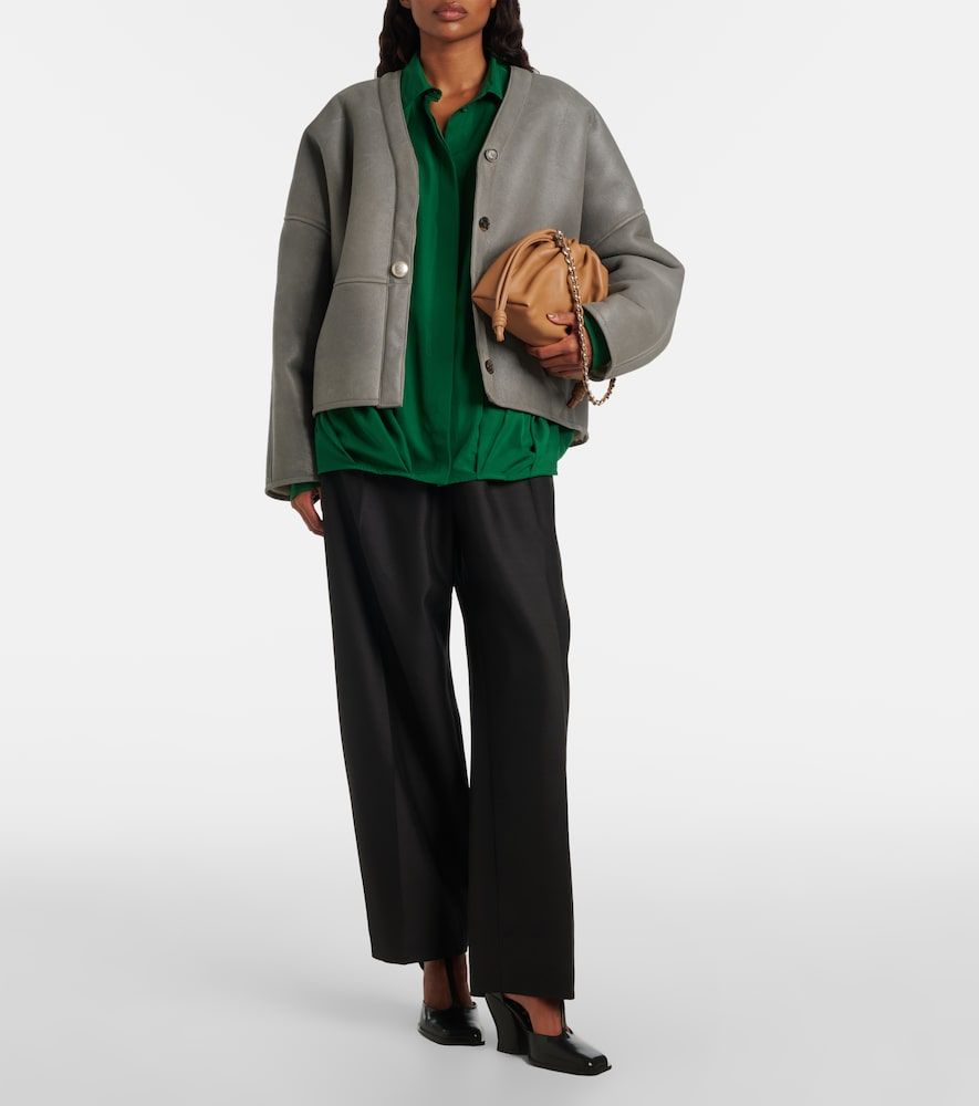 Bolso al hombro Flamenco Medium de piel - Loewe - Modalova