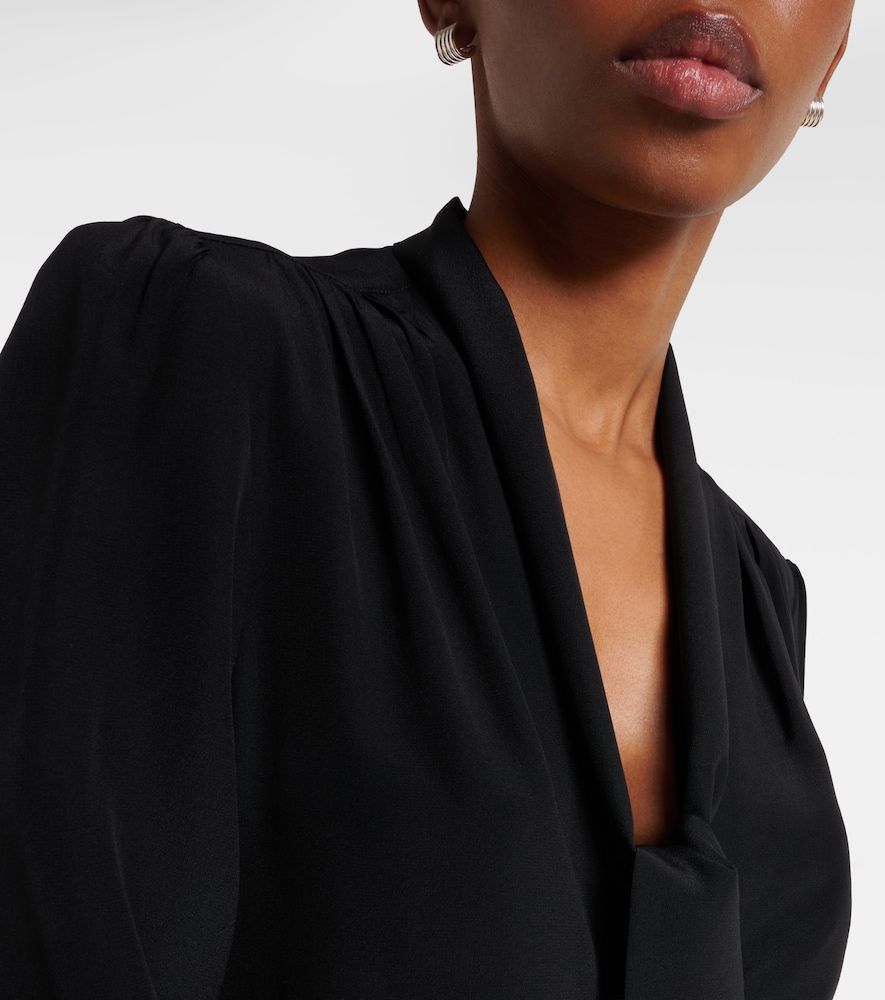 Colt tie-neck silk blouse - Nili Lotan - Modalova