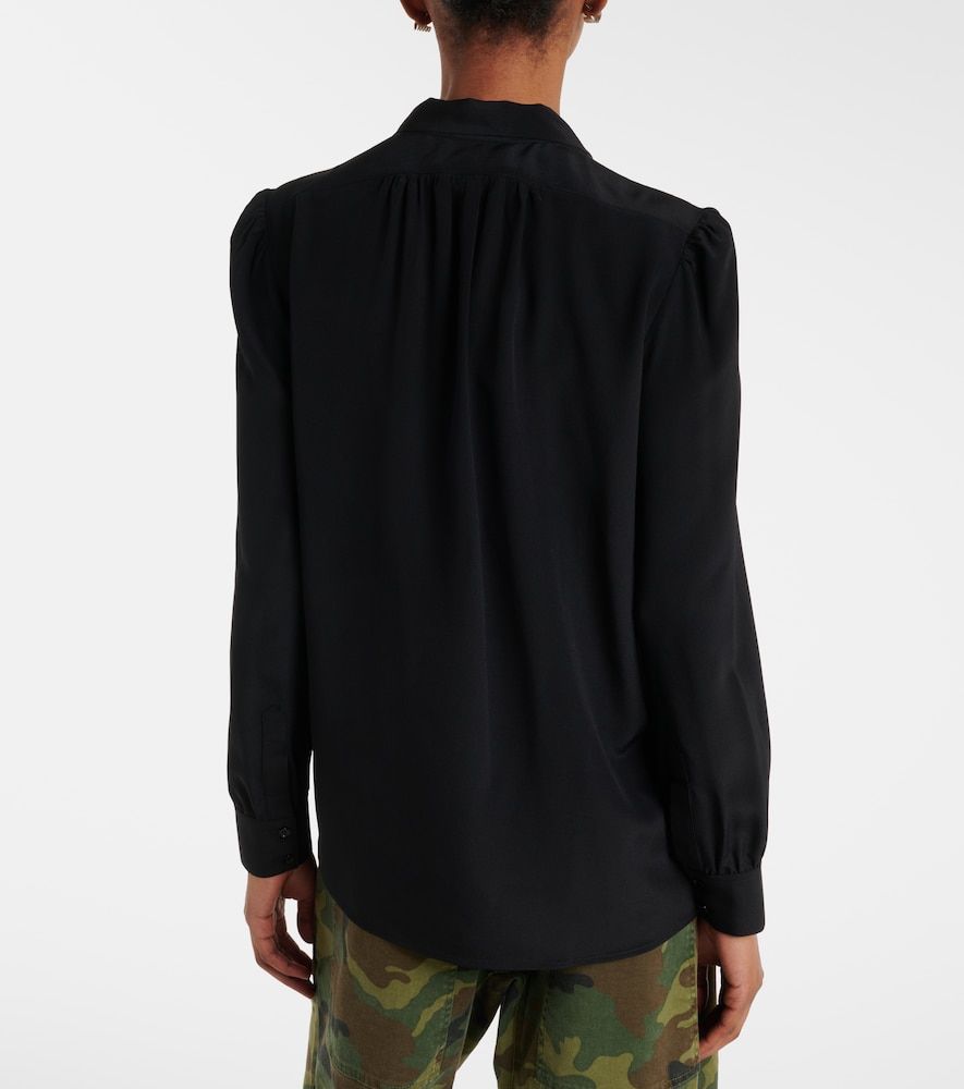 Colt tie-neck silk blouse - Nili Lotan - Modalova