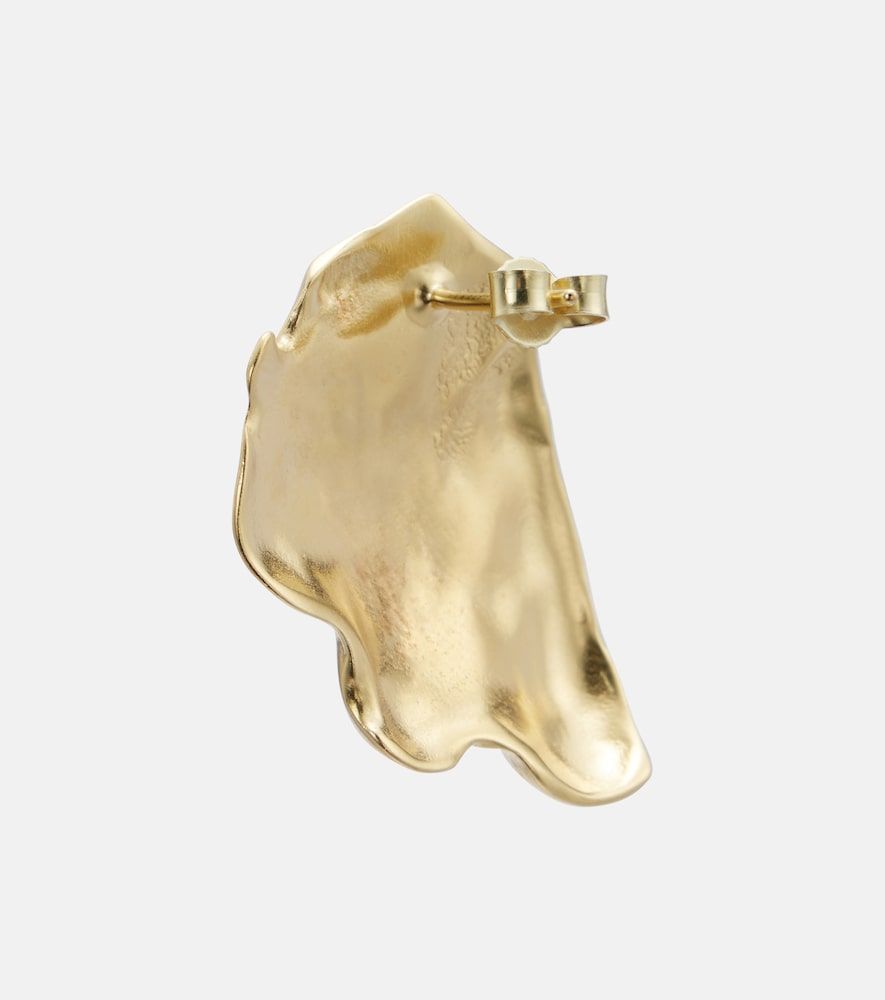 Pendientes Ocean chapados en oro de 24 ct - Ysso - Modalova