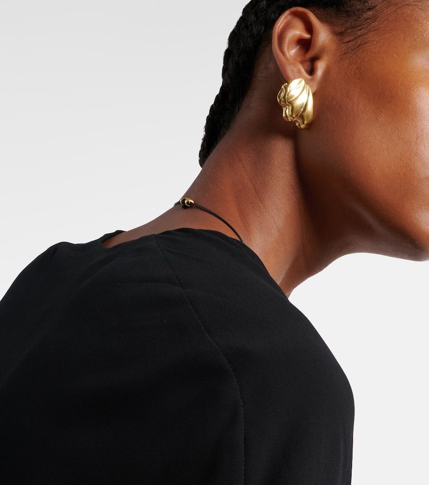 Pendientes Ocean chapados en oro de 24 ct - Ysso - Modalova