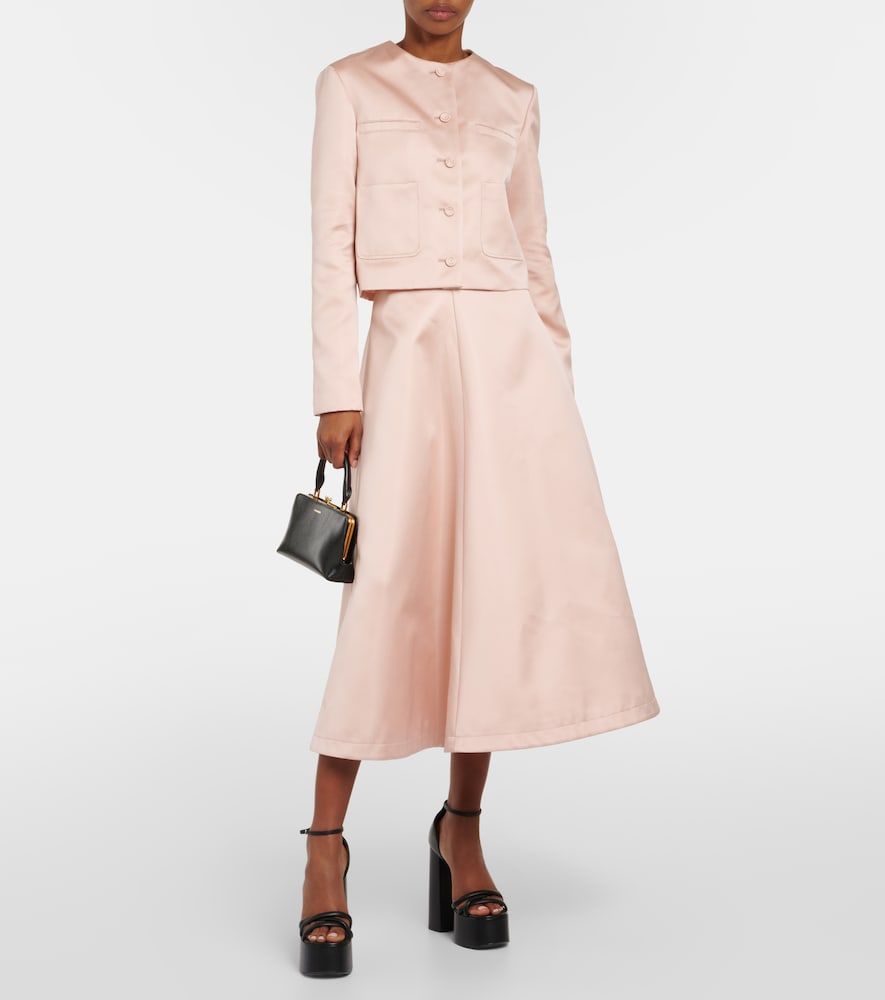 Altuzarra Gonna midi Varda in satin - Altuzarra - Modalova