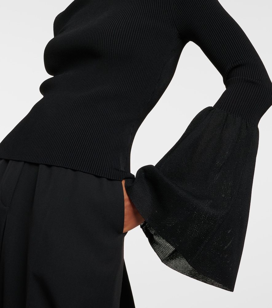 Top de cuello alto con volantes - Altuzarra - Modalova
