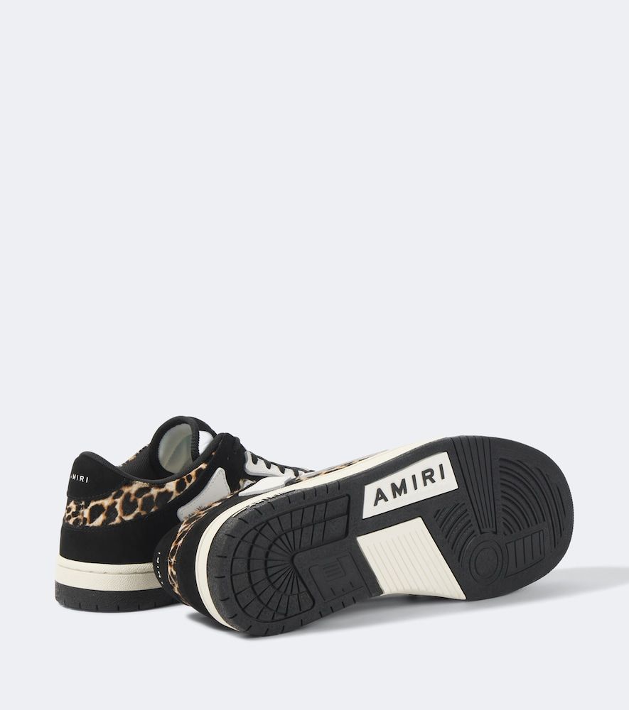Zapatillas Skel Top Low de piel estampadas - Amiri - Modalova