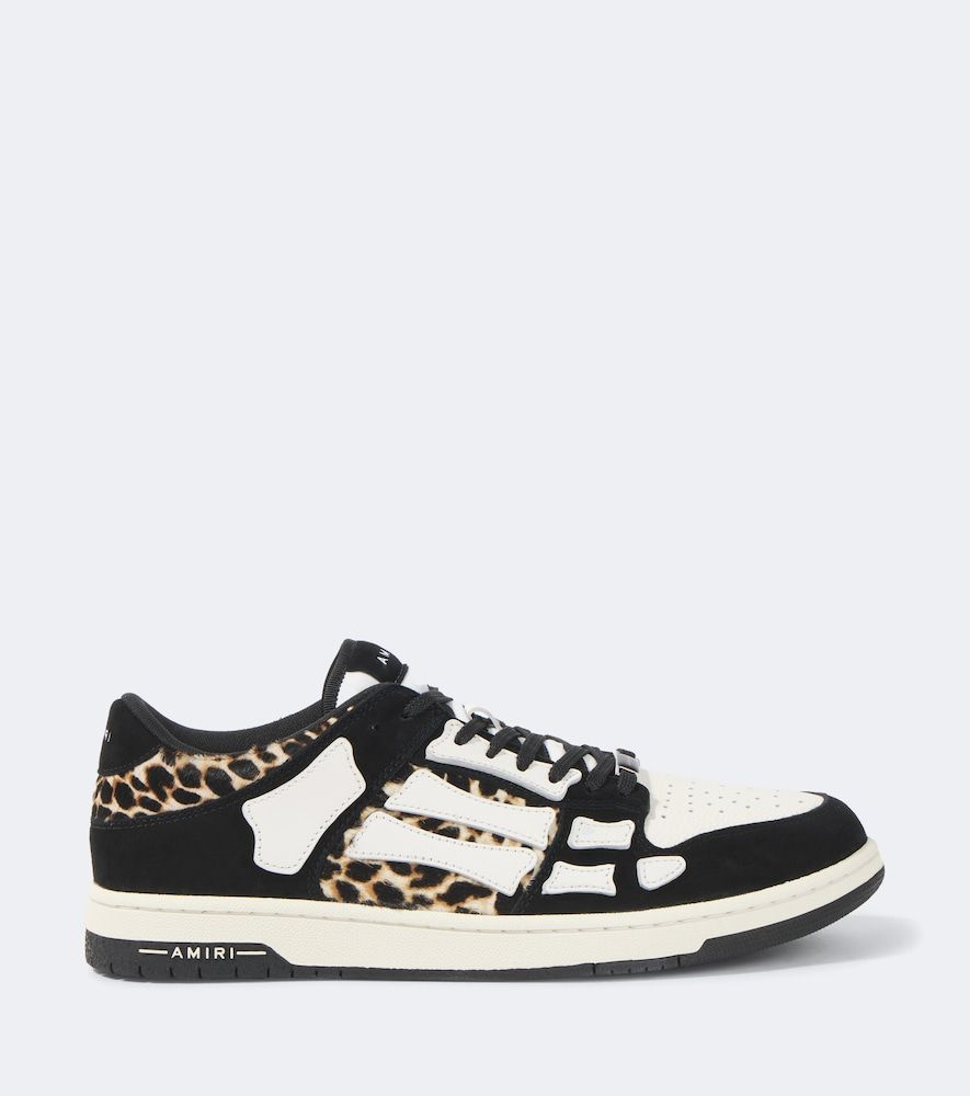 Leopard Skel Top Low leather sneakers - Amiri - Modalova
