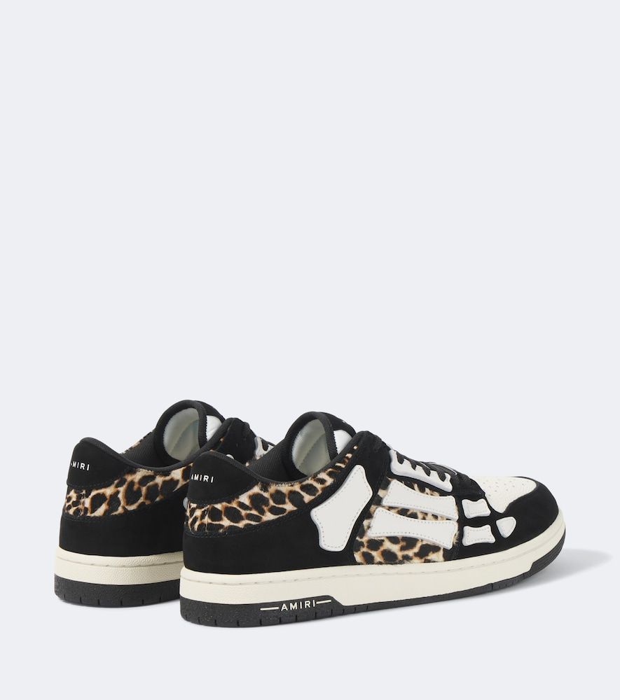 Zapatillas Skel Top Low de piel estampadas - Amiri - Modalova