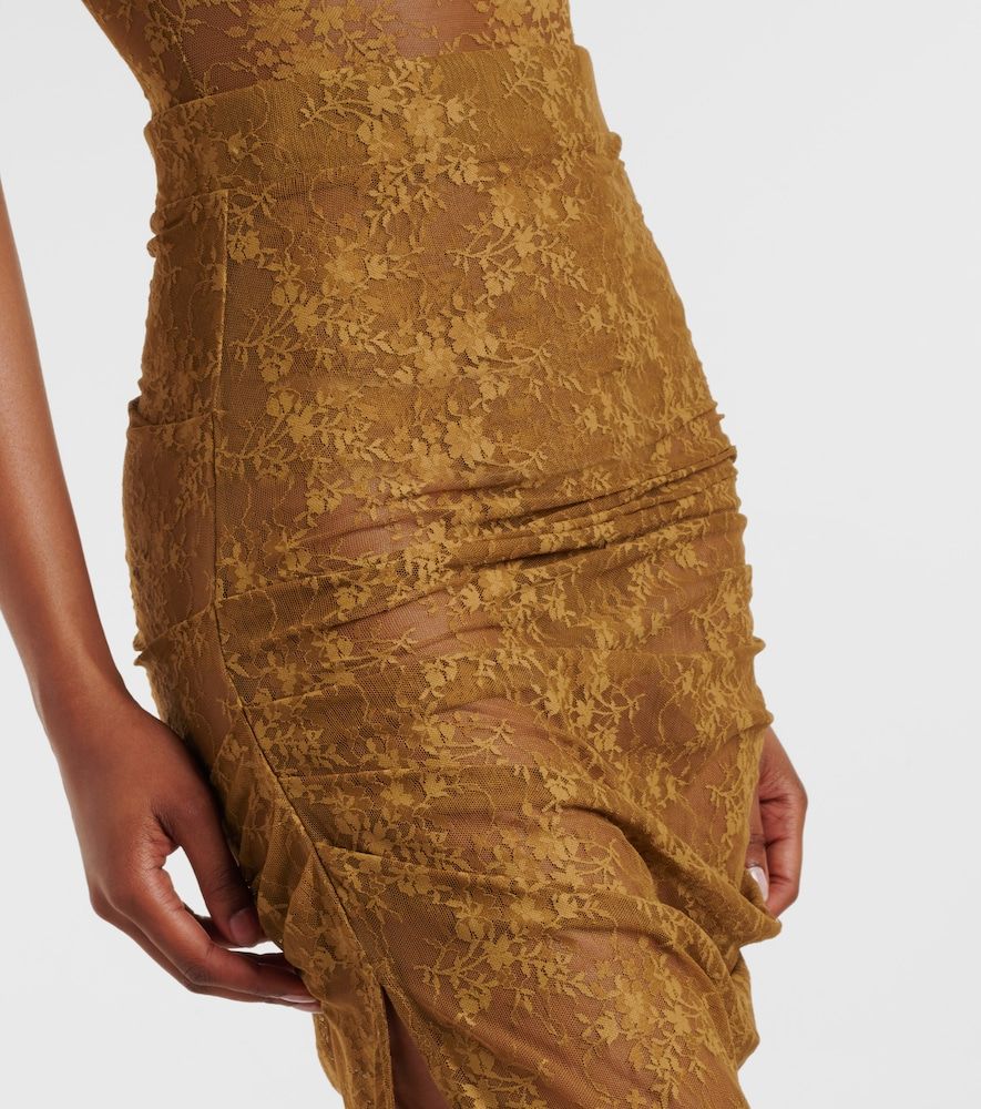 Alex Perry Floral sheer lace skirt - Alex Perry - Modalova