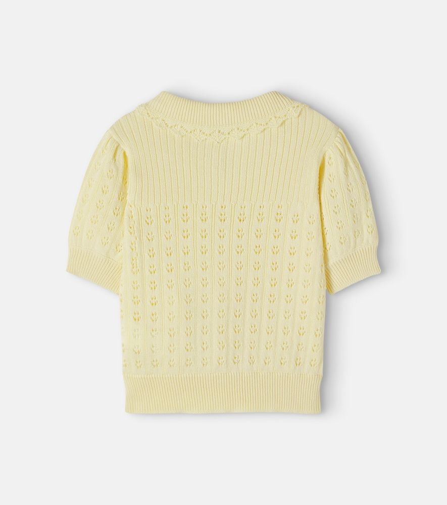 Jersey Summer de pointelle de algodón - Bebe Organic - Modalova