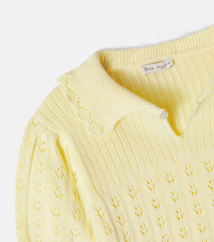Jersey Summer de pointelle de algodón - Bebe Organic - Modalova