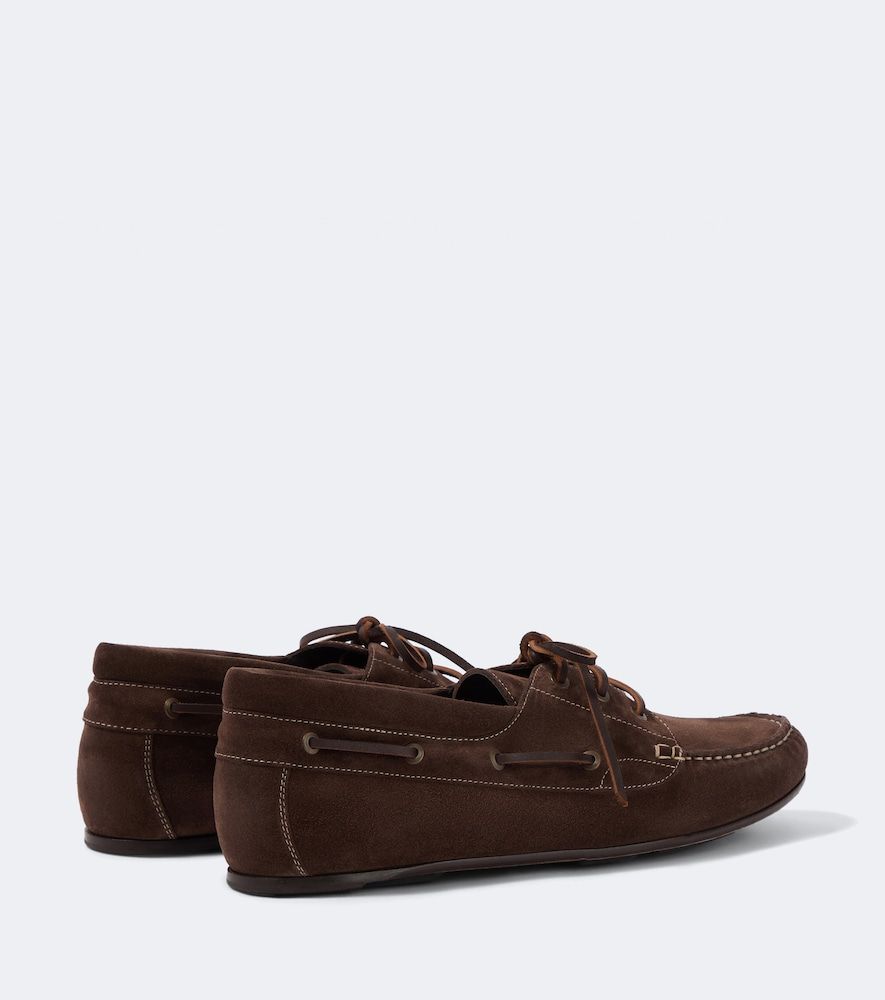 Segelschuhe Marino aus Veloursleder - Manolo Blahnik - Modalova