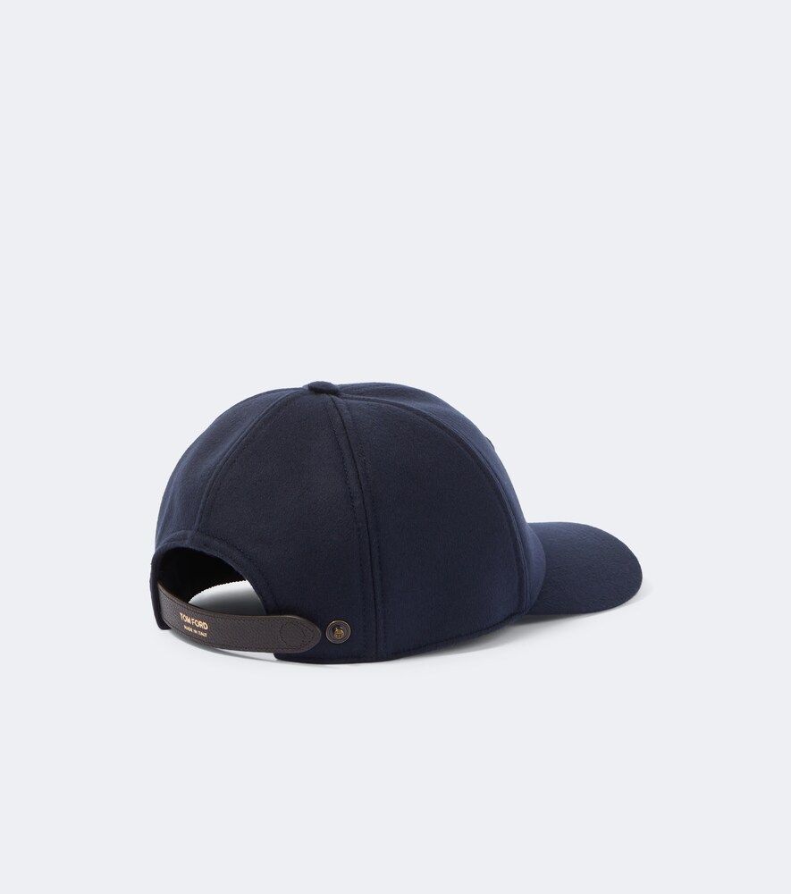 Tom Ford Gorra de cachemir con logo - Tom Ford - Modalova
