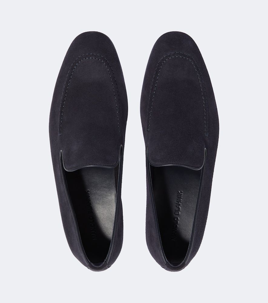 Slip-Ons Truro aus Veloursleder - Manolo Blahnik - Modalova