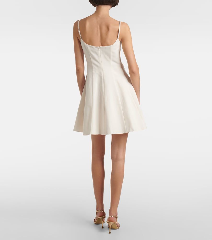 Vestido corto Joy en mezcla de algodón - Staud - Modalova
