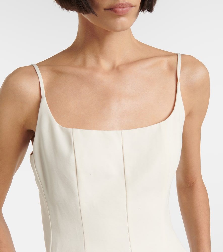 Vestido corto Joy en mezcla de algodón - Staud - Modalova