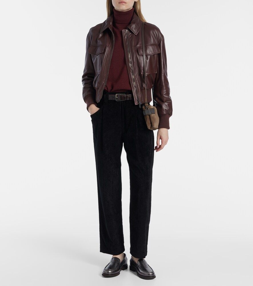 Pantalones de pana de algodón - Brunello Cucinelli - Modalova