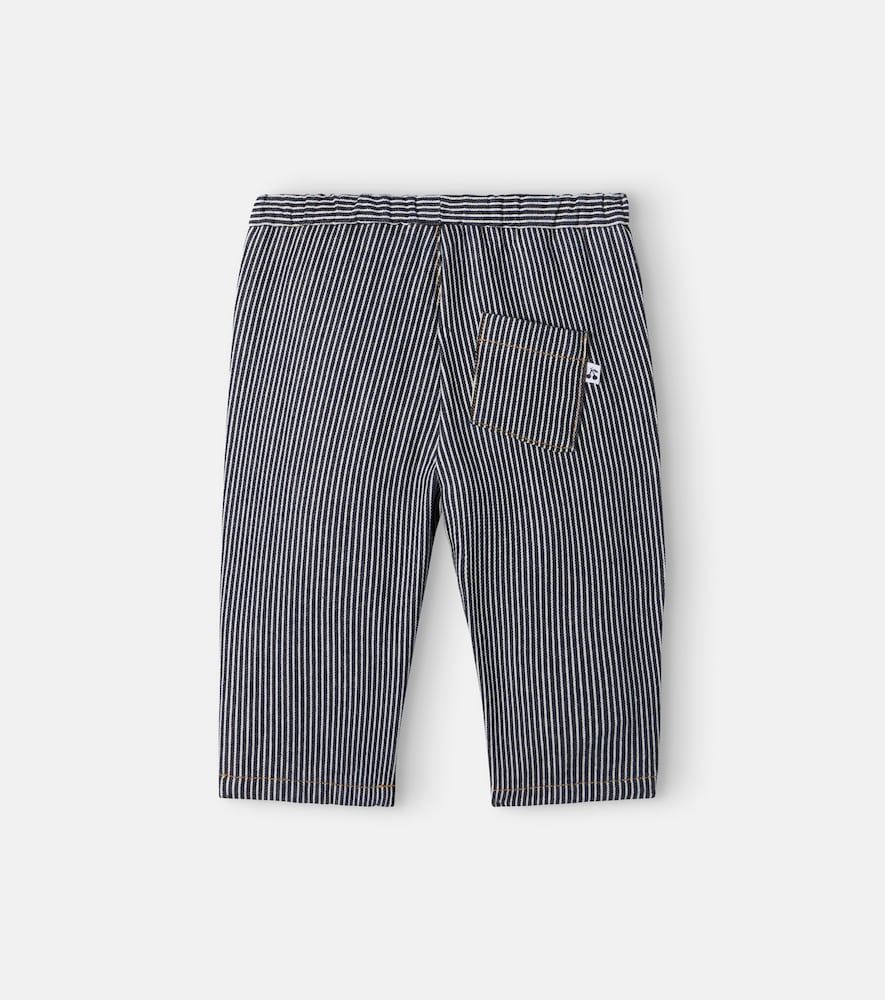 Bebé - pantalones de algodón a rayas - Bonpoint - Modalova