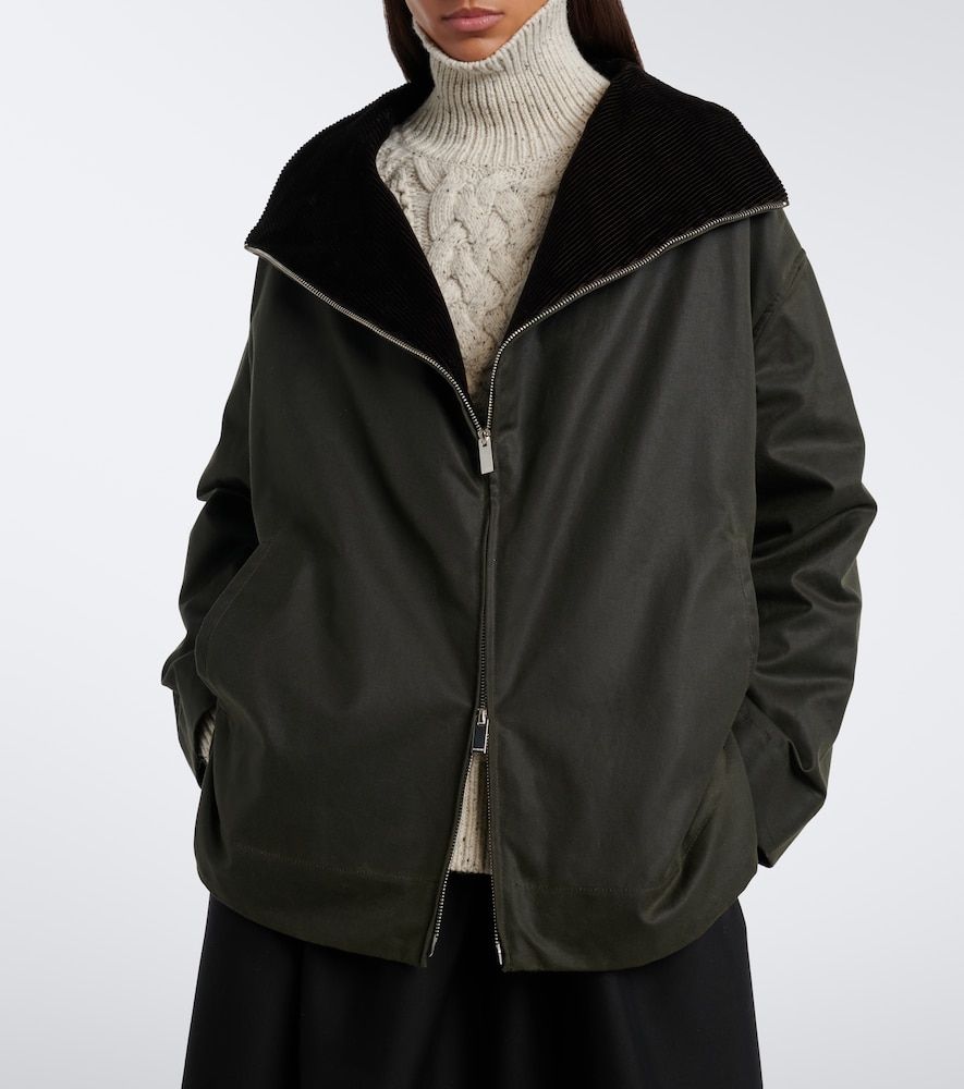 Beschichtete Jacke Country aus Baumwolle - Toteme - Modalova