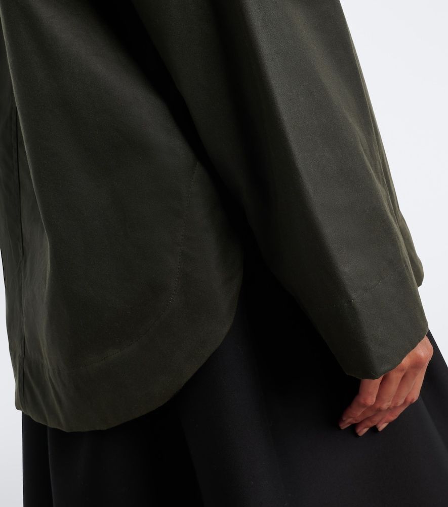 Beschichtete Jacke Country aus Baumwolle - Toteme - Modalova