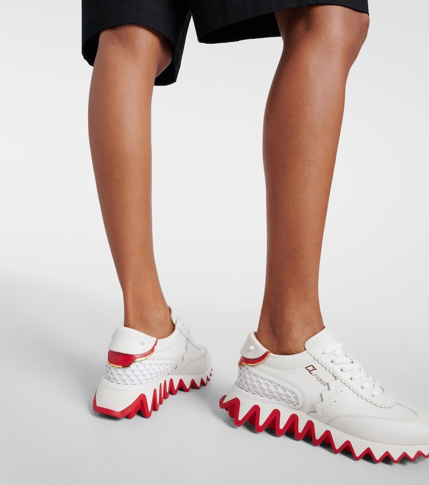 Sneakers Loubishark aus Leder - Christian Louboutin - Modalova
