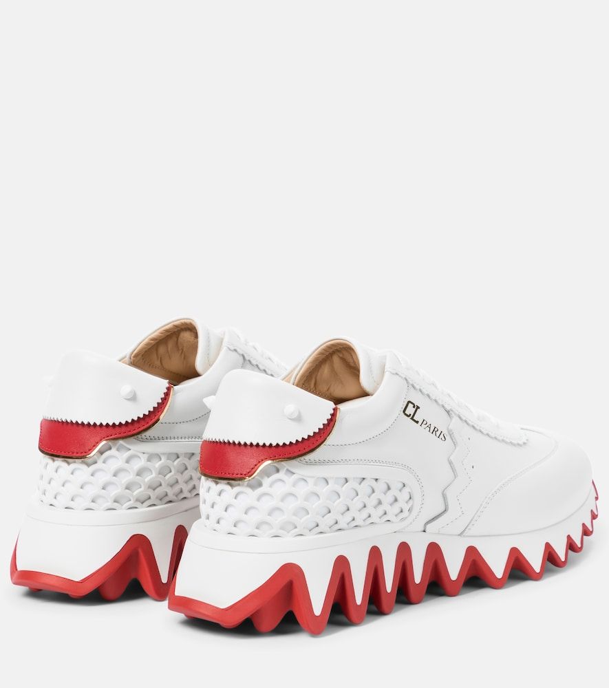 Loubishark leather sneakers - Christian Louboutin - Modalova