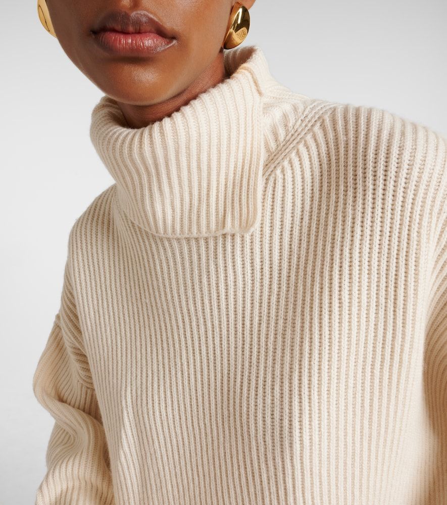 Jersey de cuello alto en mezcla de lana, cachemir y seda - Joseph - Modalova