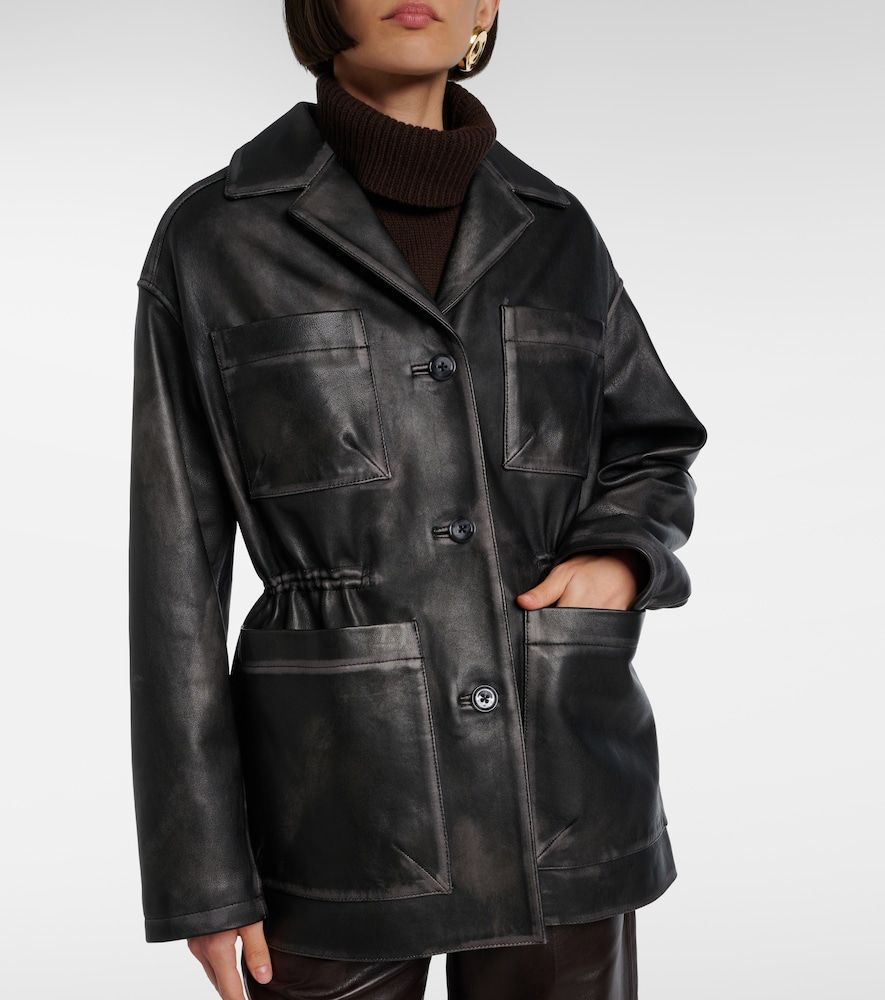Chaqueta Sleek Statement de piel - Dorothee Schumacher - Modalova