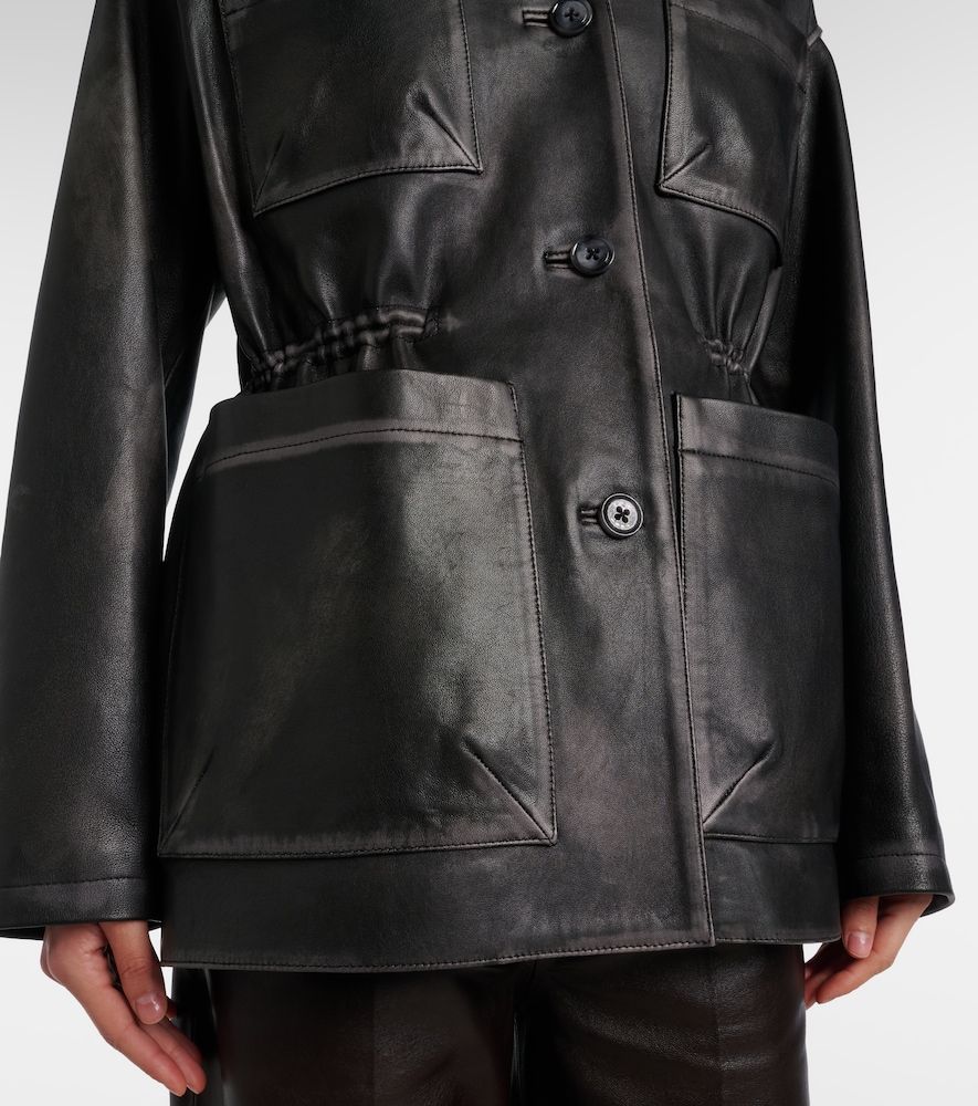 Chaqueta Sleek Statement de piel - Dorothee Schumacher - Modalova
