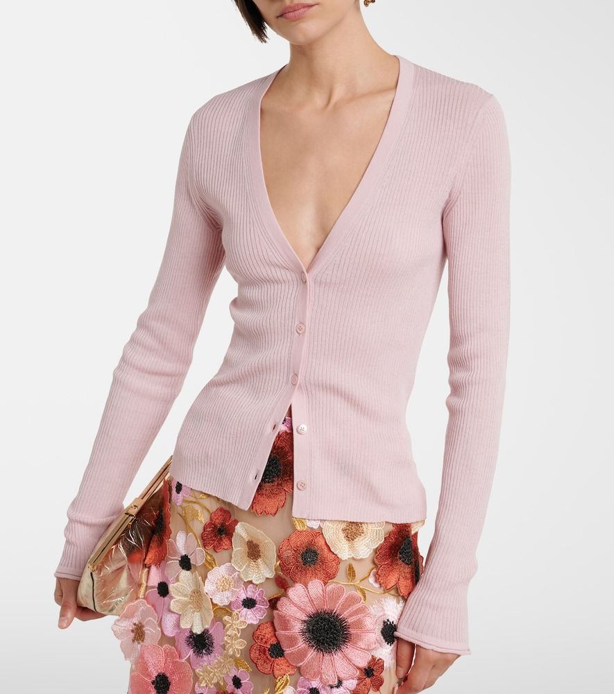 Cárdigan Refined Essentials en mezcla de lana y algodón - Dorothee Schumacher - Modalova