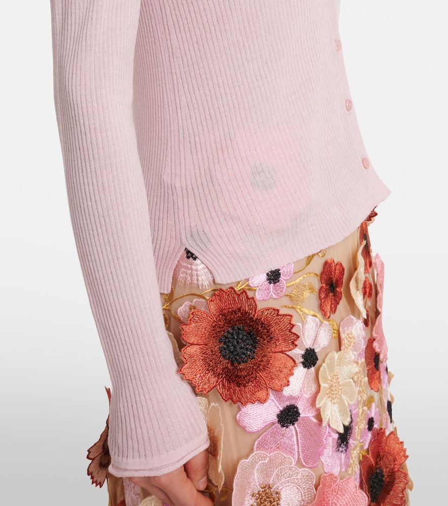Cárdigan Refined Essentials en mezcla de lana y algodón - Dorothee Schumacher - Modalova